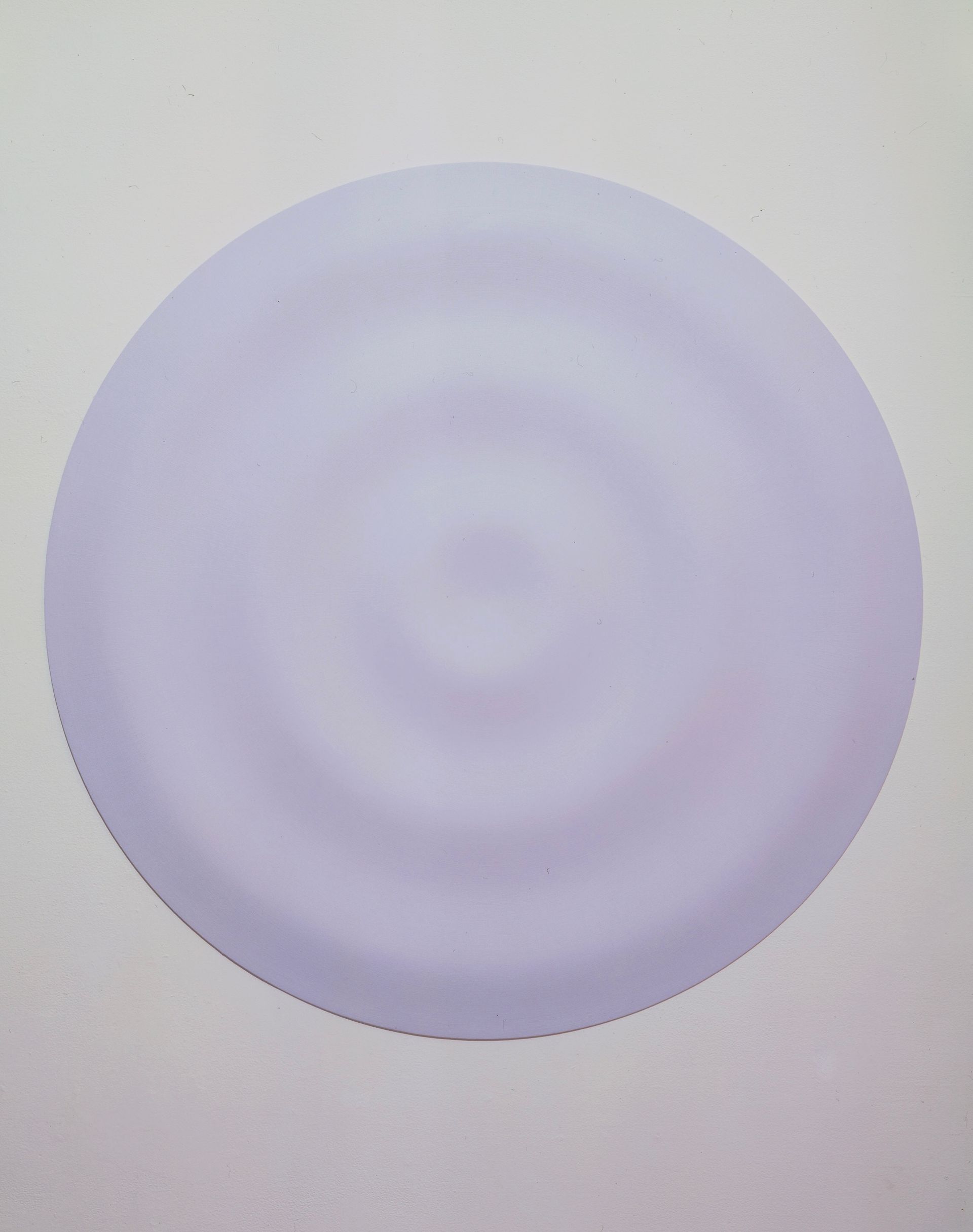 M & T Three Waves, 2000, oil on plywood, 54 inches diameter