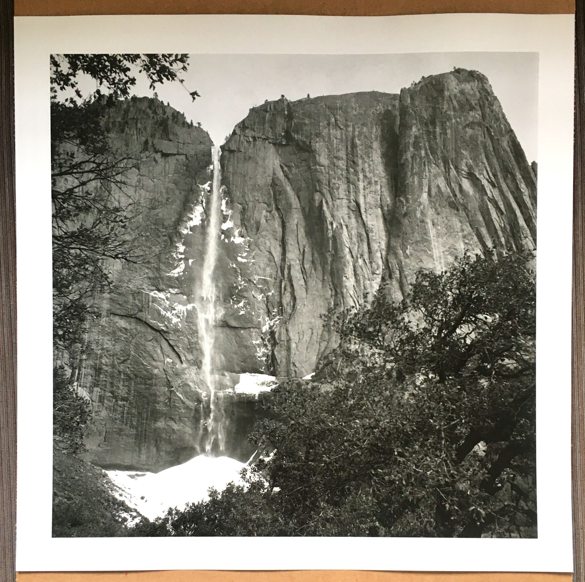 North Wall A, 2021, Silver gelatin print on paper