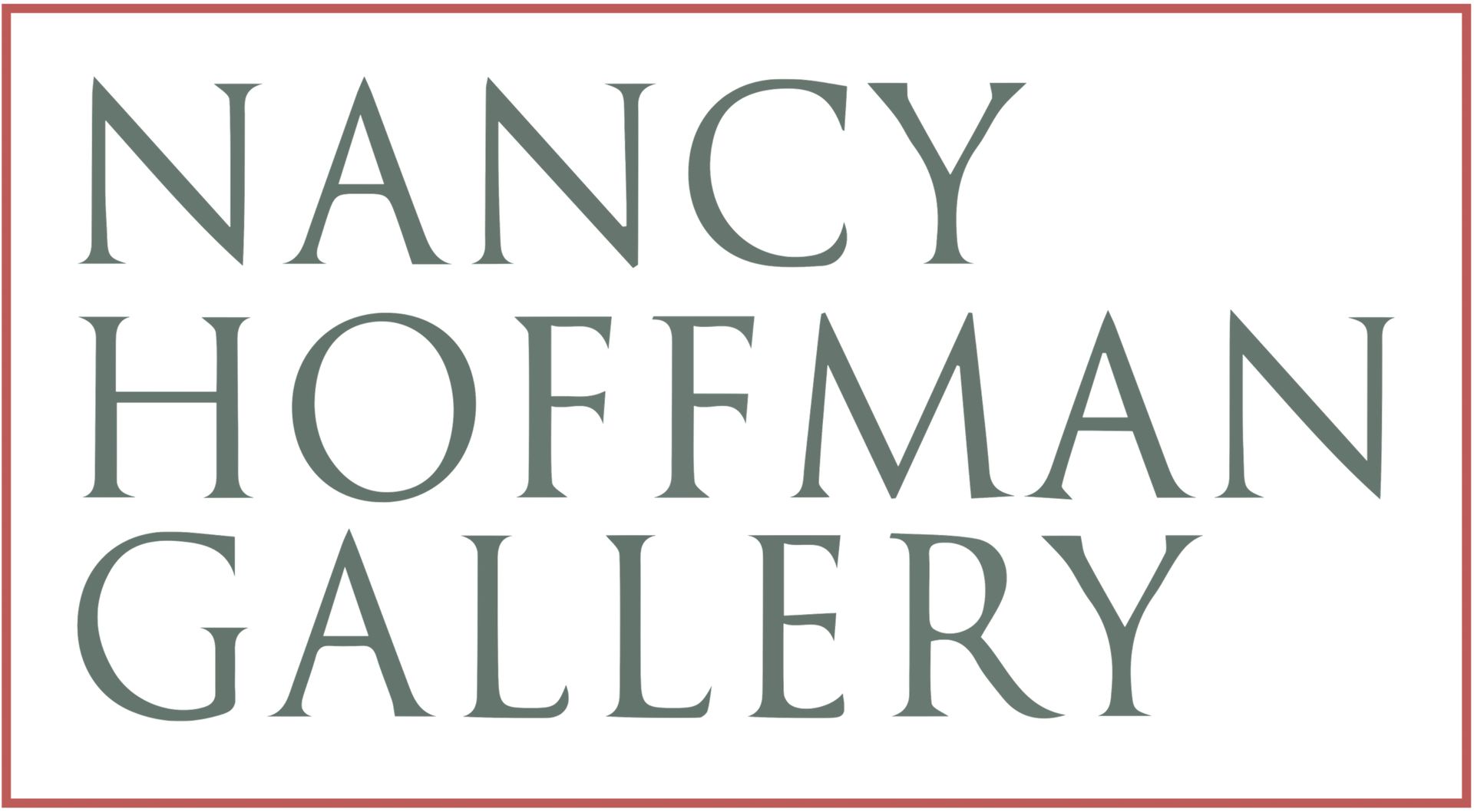 The Nancy Hoffman Gallery logo.